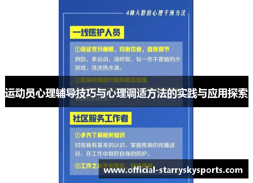 运动员心理辅导技巧与心理调适方法的实践与应用探索